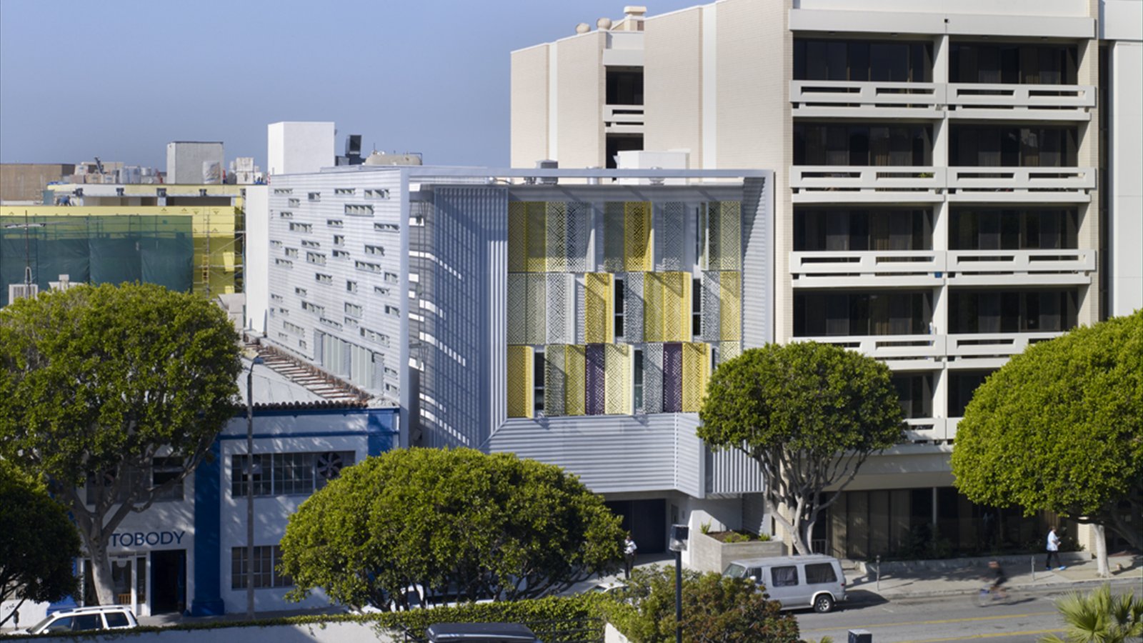 Step Up on 5th is a bright new spot in downtown Santa Monica. The new building provides a home, support services and rehabilitation for the homeless and mentally disabled population. The new structure provides 46…