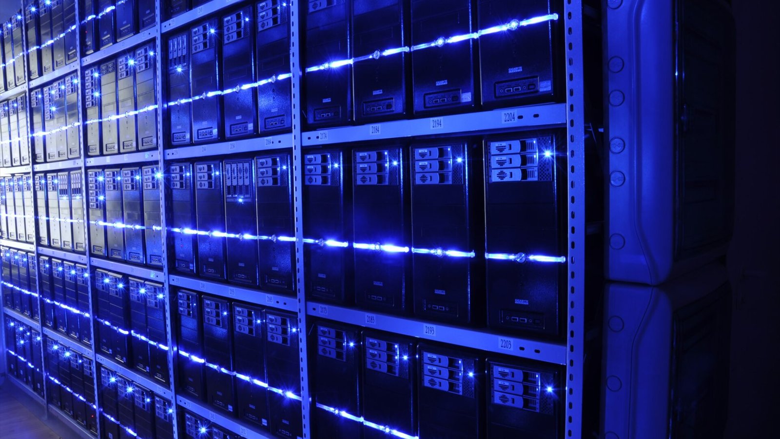 Server room of BalticServers